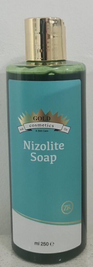 Nezolite soap for facial treatment for severe seborrhea and for treatment to stop severe hair loss in the scalp