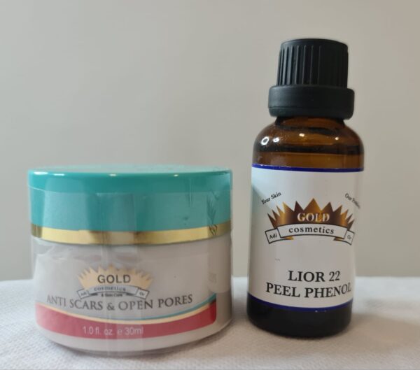 Kit of Lior 22 and anti-scars open pores - Gold Cosmetics