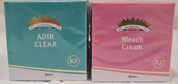 Clarification kit Adir and Bleach 30 mil gold cosmetics