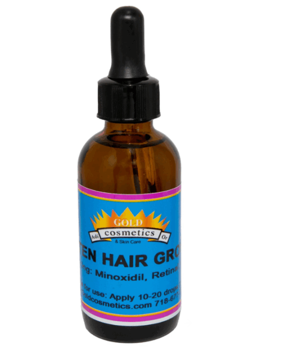Drops for hair growth in the scalp/beard - Gold Cosmetics